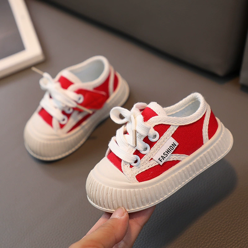 Детские кеды, новые модели весна-осень, нескользящие повседневные туфли на мягкой подошве для мальчиков, кроссовки для девочек.