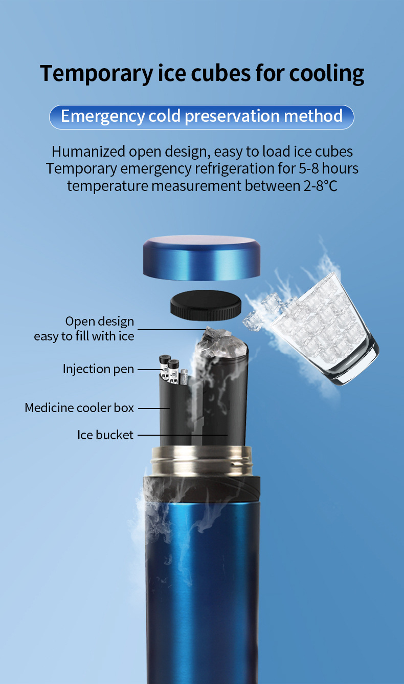Secretsbox English Version Insulin Refrigerated Box Without Electric Ice Crystal Model Foreign Amazon