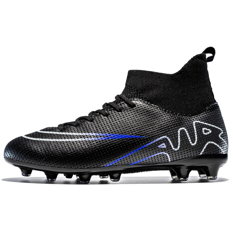 Nuevos zapatos de fútbol profesionales transfronterizos de alto nivel, zapatos de fútbol TF, zapatos de entrenamiento especiales de clavos, zapatos de fútbol para hombres