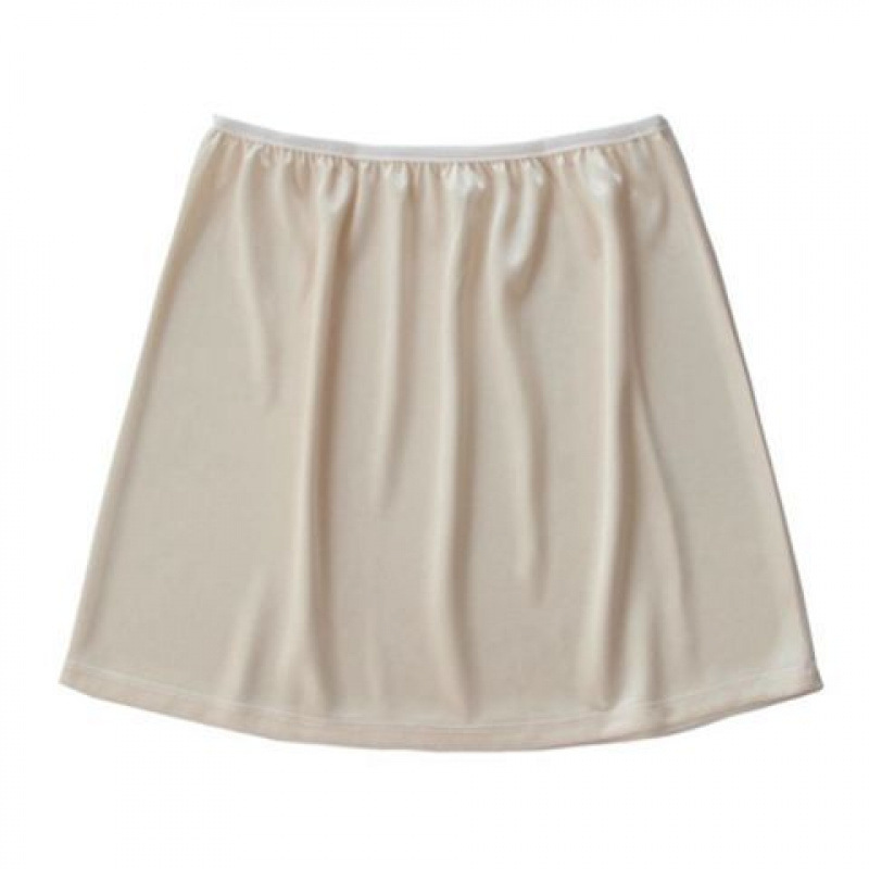 European and American Foreign Trade Lining Anti-running Inner Petticoat Base Skirt Mid-length Skirt Anti-transparent Half-length Skirt with Solid Color Chinese Clothing European and American Foreign Trade Lining Anti-running Inner Petticoat Base Skirt Mid-length Skirt Anti-transparent Half-length Skirt with Solid Color Chinese Clothing