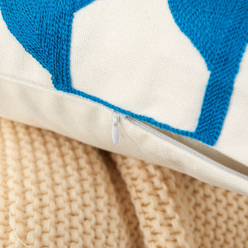 New ins small fresh floral pillow home living room sofa pillow case embroidered backrest office soft cushion