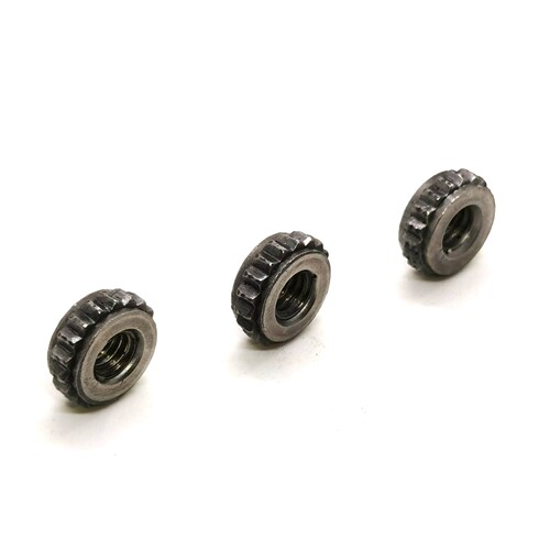 Supplier of custom plastic injection molded nuts for non-standard parts, wholesale carbon steel and stainless steel fasteners and hardware accessories
