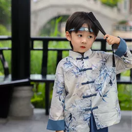 童旗袍;童民族服装;童马甲