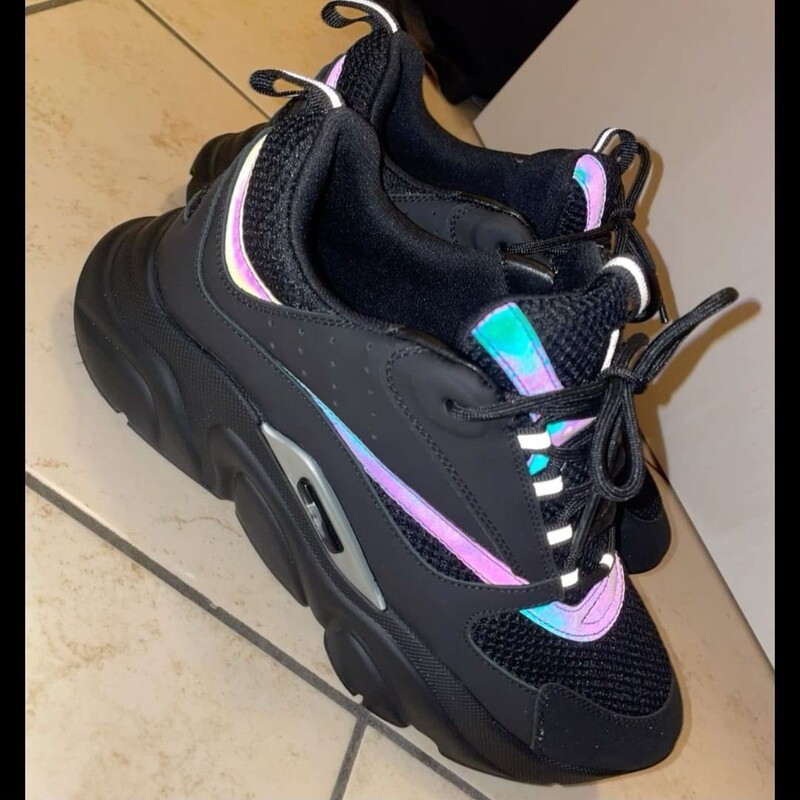 Cross-Border Foreign Trade European Station B22 Sports Casual Thick-Soled Comfortable Retro Breathable Men's and Women's Height-Increasing Dad Shoes