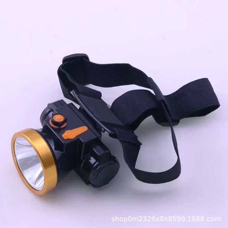 リチウム電池式小型ヘッドランプ 夜釣り アウトドア パトロール キャンプ用 ヘッドマウント懐中電灯 強力ライト 防水 充電式 LED|undefined
