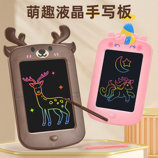 Children's drawing graffiti board portable drawing board LCD drawing board cartoon color handwriting board writing board