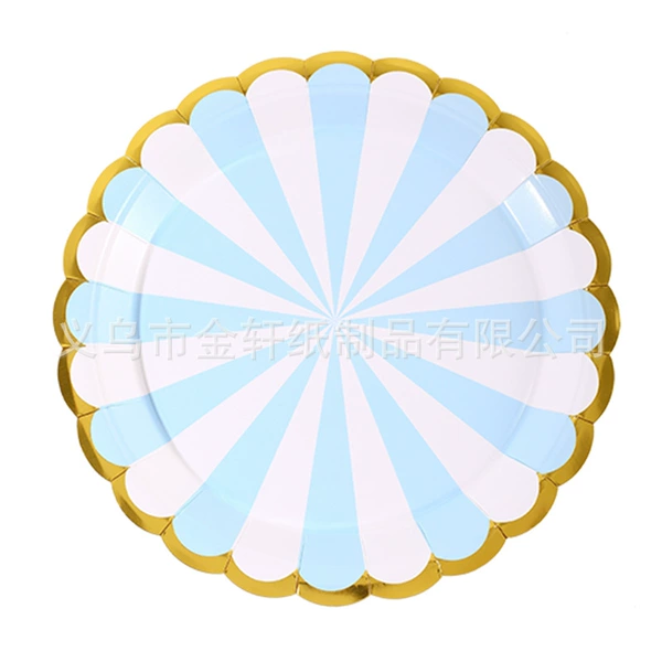 9-inch paper tray blue