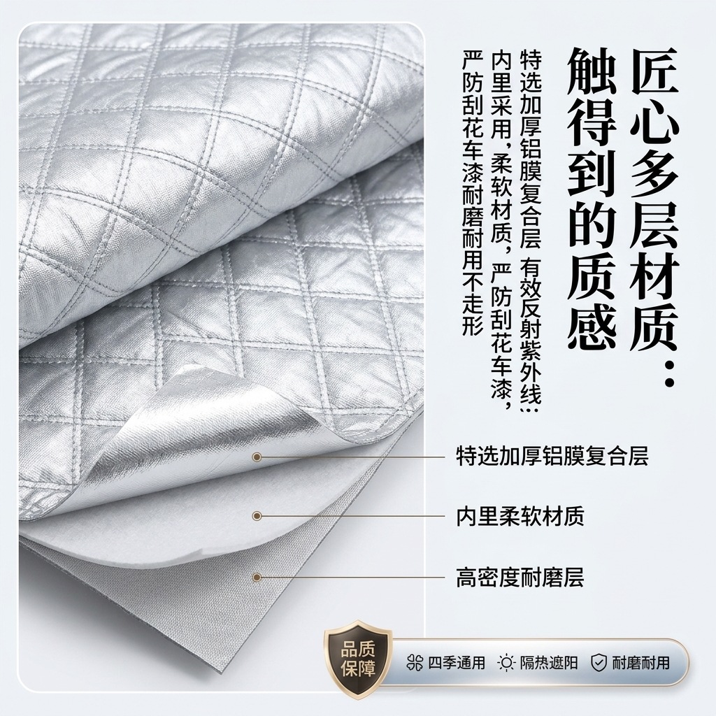 Windshield snow cover, sunshade, snow-proof half cover, car sunshade, front windshield cover, wholesale car cover, thickened