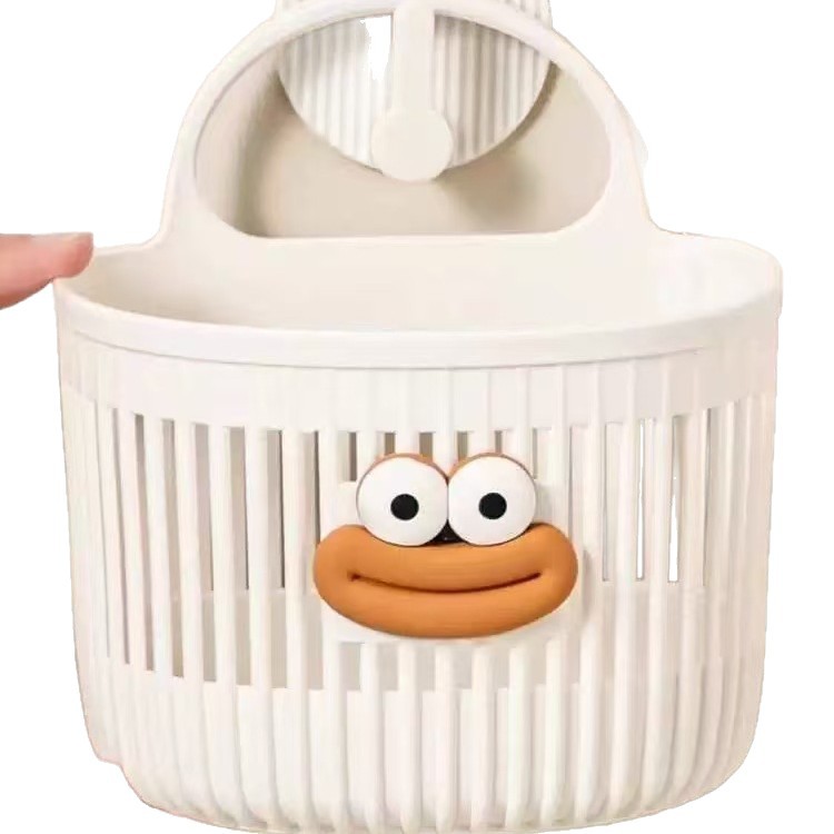 Cesta colgante pequeña multifuncional para baño, cesta de almacenamiento de toallas usadas, cocina, dormitorio, cesta colgante montada en la pared junto a la cama