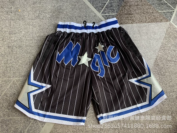Magic pocket shorts black strips