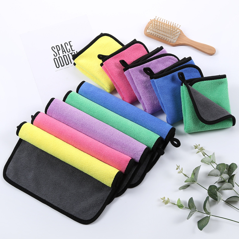 Car Wash Towel Thickened Large Absorbent Coral Velvet Car Wipe Towel Double-Sided Car Cleaning Car Wash Towel Wholesale