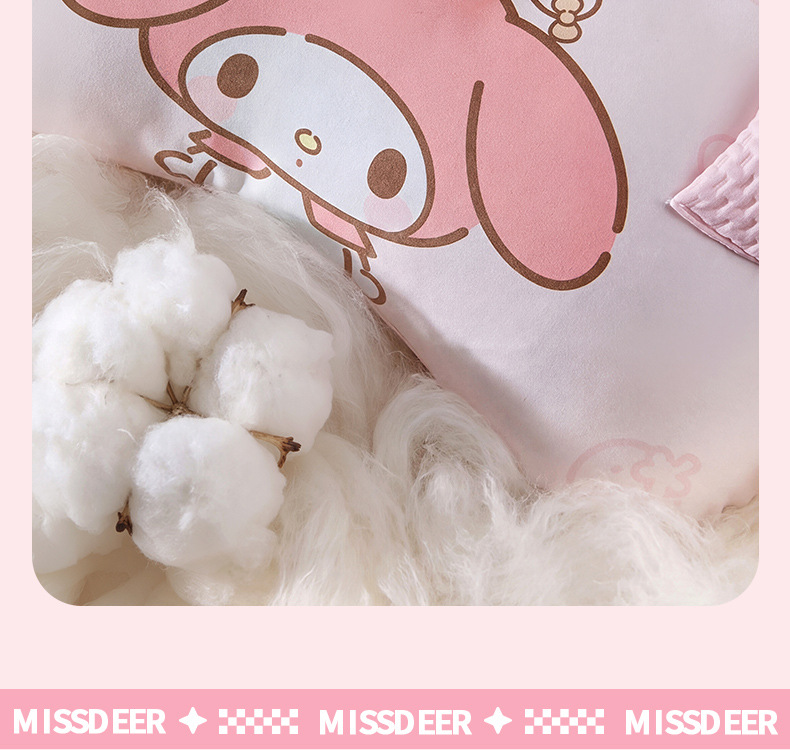 Summer Sanrio Car Sleeping Pillow for Children, Car Sleeping Gadget, Car Back Seat Neck Support Pillow
