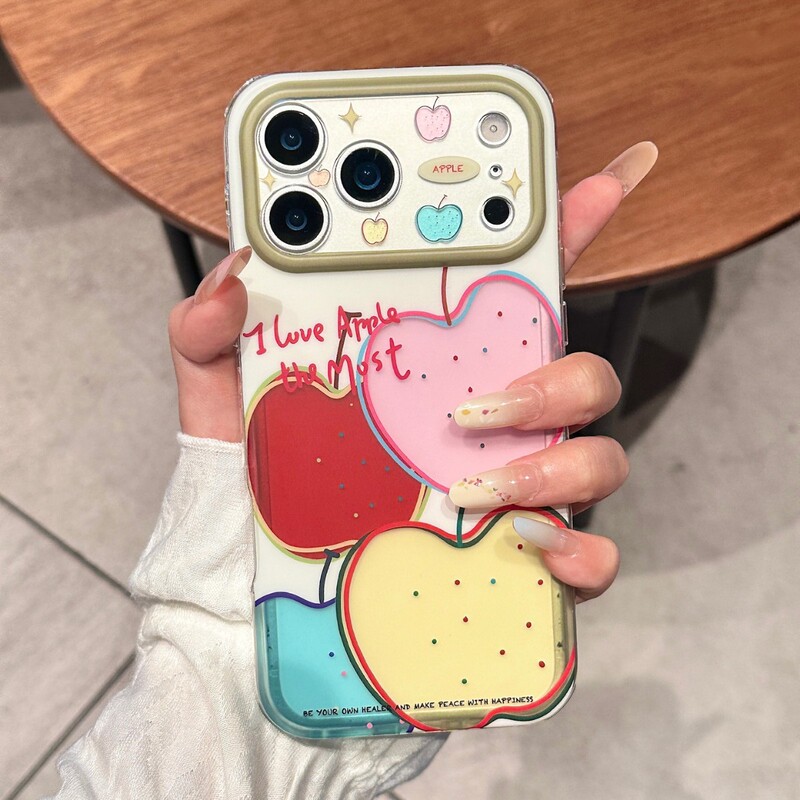 Line Art Colorful Apple Phone Case Suitable for 17 Pro Max with Precise Cutouts, iPhone 15 Protective Cover, 16 Pro/17 for Women Line Art Colorful Apple Phone Case Suitable for 17 Pro Max with Precise Cutouts, iPhone 15 Protective Cover, 16 Pro/17 for Women