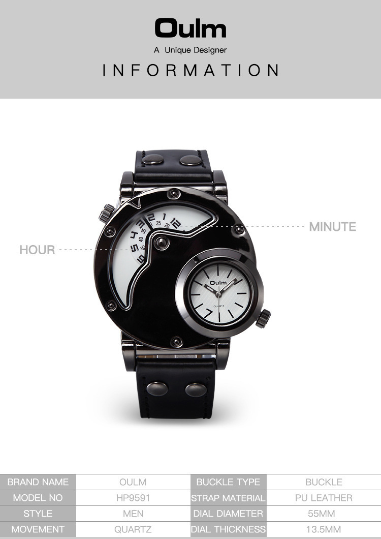 110g Weight Coated Glass Mirror Material Genuine Leather Strap Material Watch Classification Pointer Display Type Buckle Buckle Style Round Dial Shape Holiday, Street Occasion Electronic Movement Solid Color Pattern All Seasons Season Men's Gender Retro, Streetwear Style Retro Streetwear Solid Color Buckle Electronic Watch 1