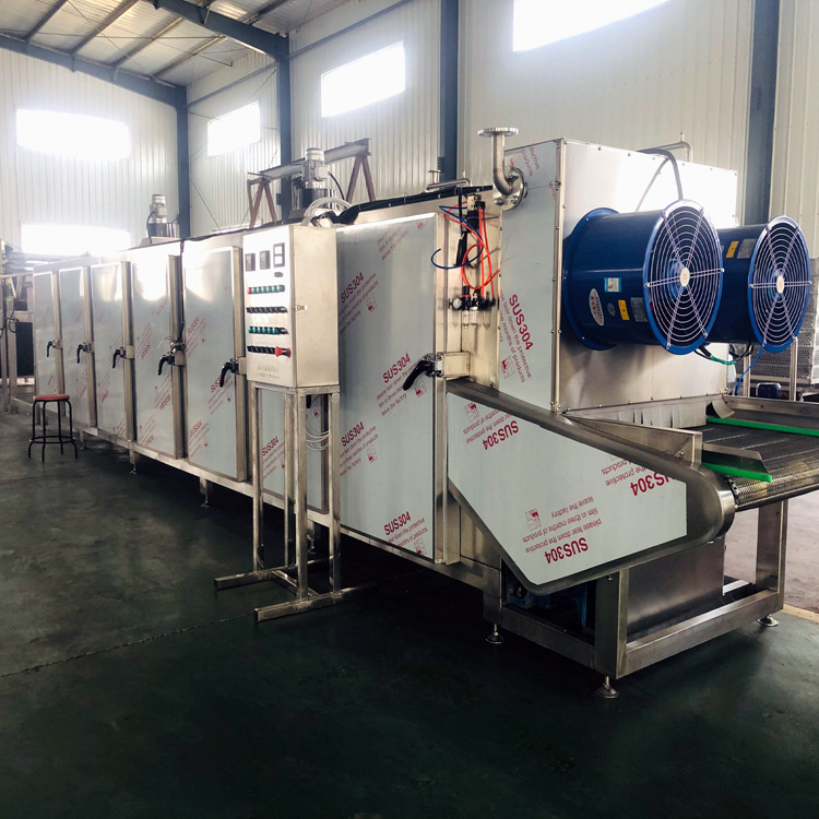 Packaging bag clean Route Packaging bag product clean sterilization Cooling Route