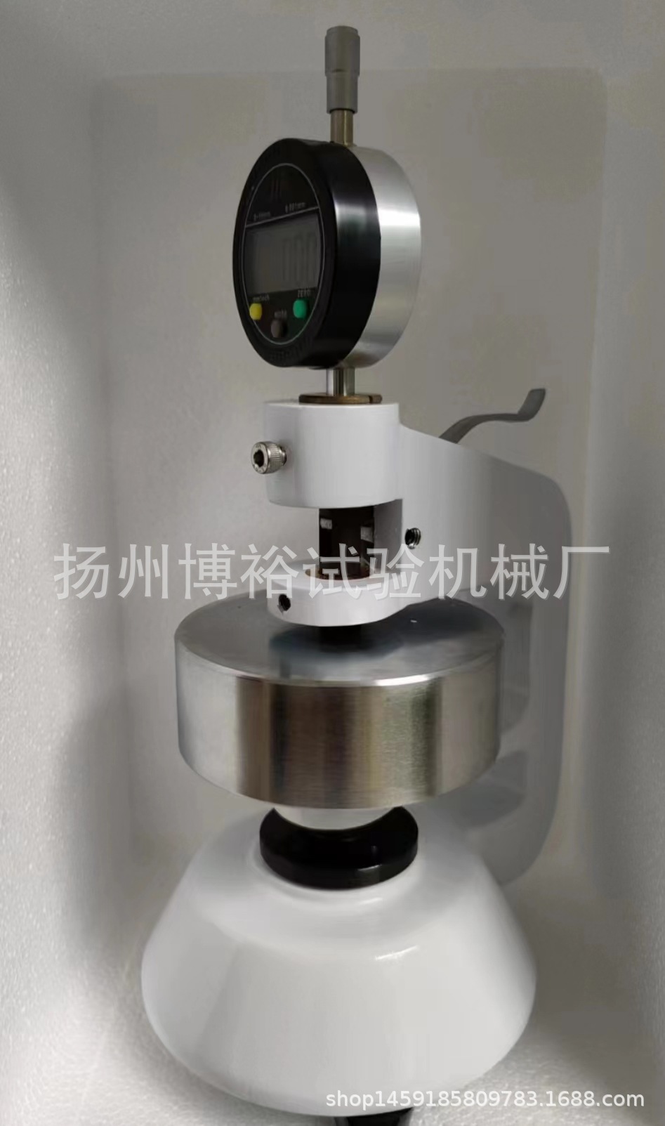 厂家直供    纸与纸板测厚仪 数显式纸张纸板测厚仪