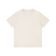 Japanese 230g cotton short sleeve T-shirt women's shoulder crew neck jacket solid color half sleeve bottoming shirt men's wholesale
