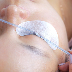 跨境美睫嫁接睫毛清潔棉簽100隻美睫輔助工具卸睫毛水晶棉棒