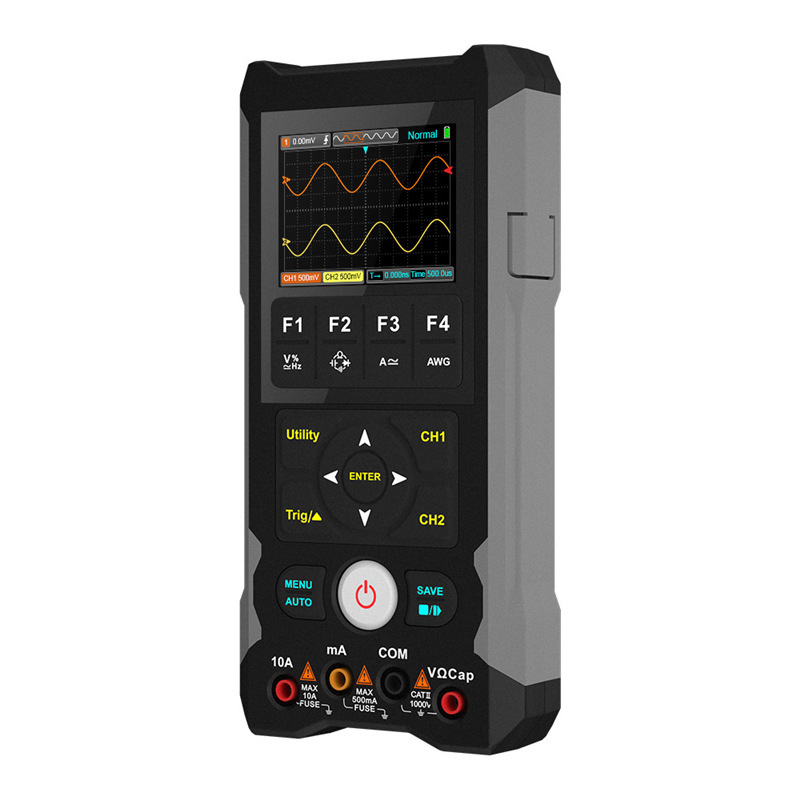 ET202D中性 示波器+信号发生器+万用表三合一 80MHZ带宽 250MS/S