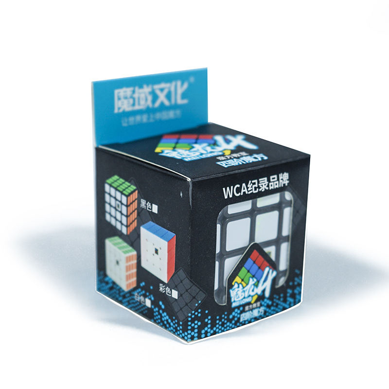 Moyu Culture Charm Dragon 2, 3, 4, 5, Cubo de Rubik, pirámide de color sólido, puesto de inteligencia, fuente de juguetes, consulta de chat privado