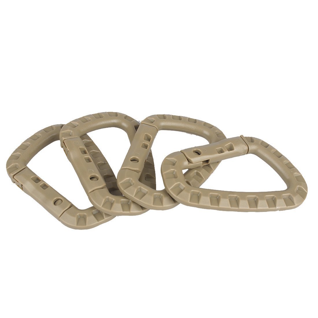 Tactical outdoor carabiner ITW lightweight medium plastic steel quick release buckle mountaineering bag external key D buckle nylon buckle