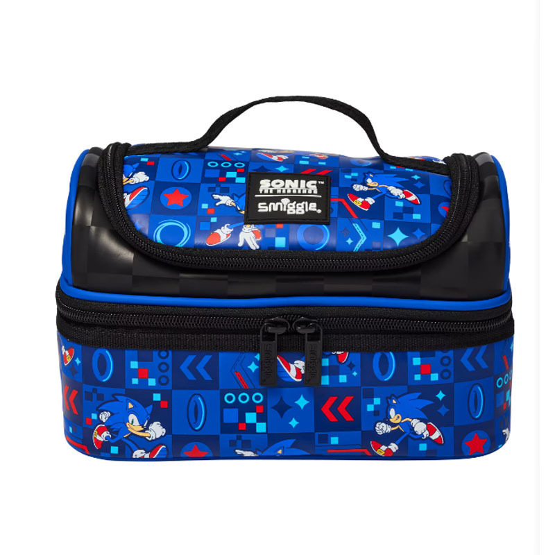 オーストラリアン Smiggle 子供用ランドセルソニックソニック大型漫画バックパック大容量バックパック男性と女性用|undefined