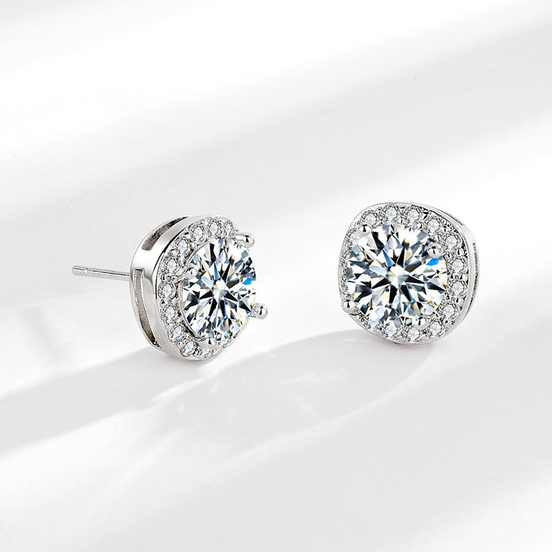 New European American Style Full-diamond Zircon Earrings Studs Are Hot Sellers On Cross-border Platforms Like Amazon,_voghion.com