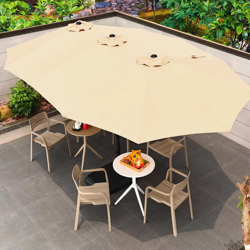 Mid -pillar umbrella