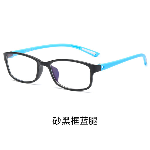Cross-border Europe and America tr90 finished nearsighted glasses Korean style nearsighted glasses men and women 100 degrees to 600 degrees height 13017 
