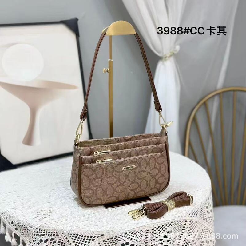 New Style Small Square Bag, High-Quality Underarm Bag, Mom Bag, Versatile Shoulder Bag, Multi-Layer Small Bag, Crossbody Bag, Women's Bag