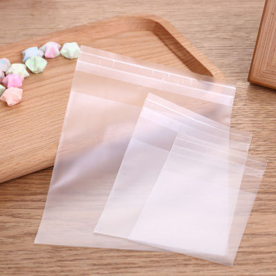 100 individual/Grinding sand self-adherence OPP transparent biscuit West Point blank candy Dry Fruits scented tea packing plastic bag