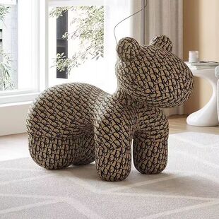 Pony Chair Children's Sofa Creative Internet Celebrity Seat Animal Lazy Sofa Chair Living Room Pony Chair Cartoon Stool