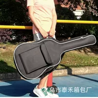 Прямые продажи с фабрики Новый рюкзак для гитары утолщенный губчатый рюкзак народный 38/39/40/41 дюймов сумка для гитары
