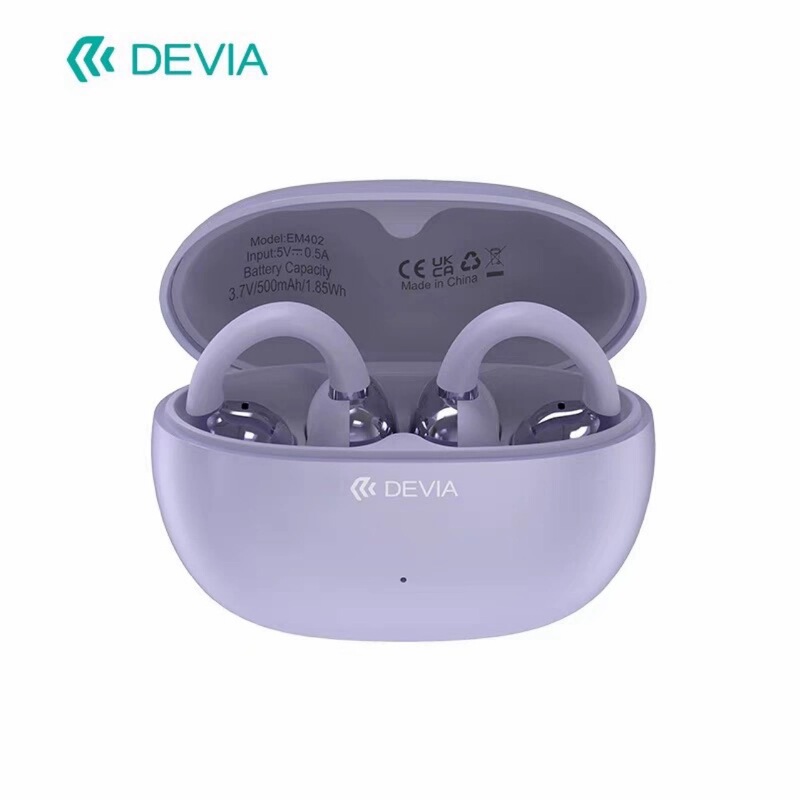 Devia Tianji 200 Clip-On Bluetooth Headphones Open-Type Non-In-Ear Sports Running Music Em402