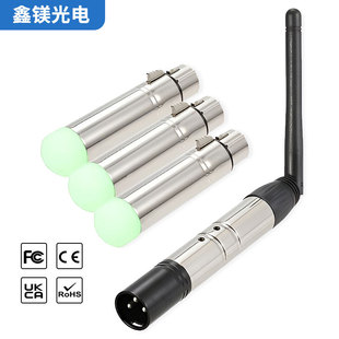 Factory Direct Sales Cross-Border Wireless Dmx Transceiver Transmitter Wireless Receiver Dmx512 Lighting Console
