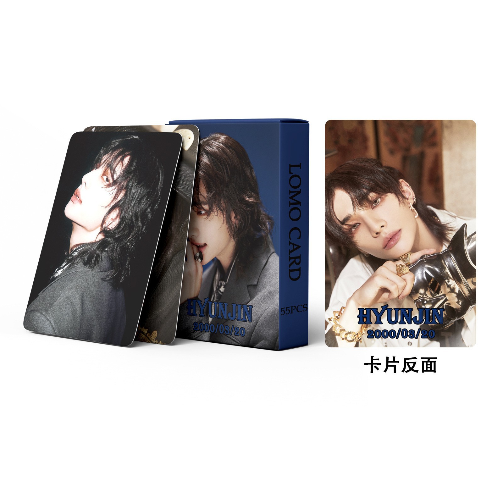 Cadena total de gran cantidad de nuevos productos en stock 55 tarjetas de álbum SKMyBreath KPOP estrella alrededor de la tarjeta de colección LOMO