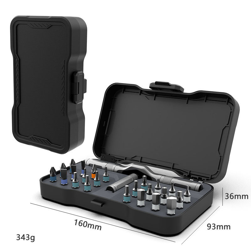 24-in-1 ratchet screwdriver set