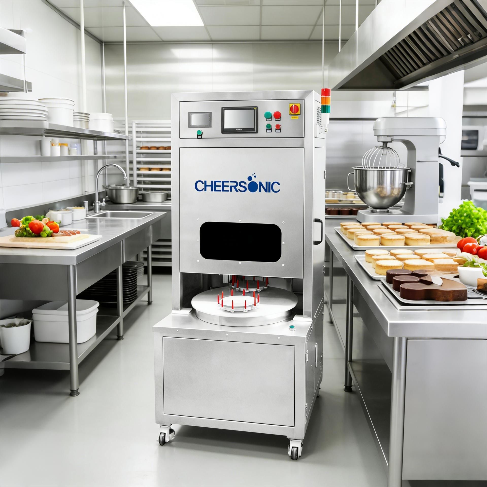 超声波奶油蛋糕切刀 慕斯蛋糕生产线 蛋糕设备工厂专业制造商