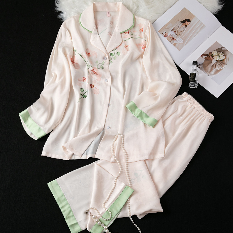 부드러운 꽃향기 - 긴팔, 바지