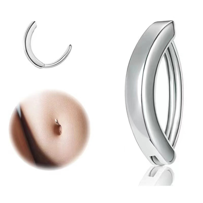 Stainless Steel Piercing Jewelry Multi-piece Rings And Studs_voghion.com