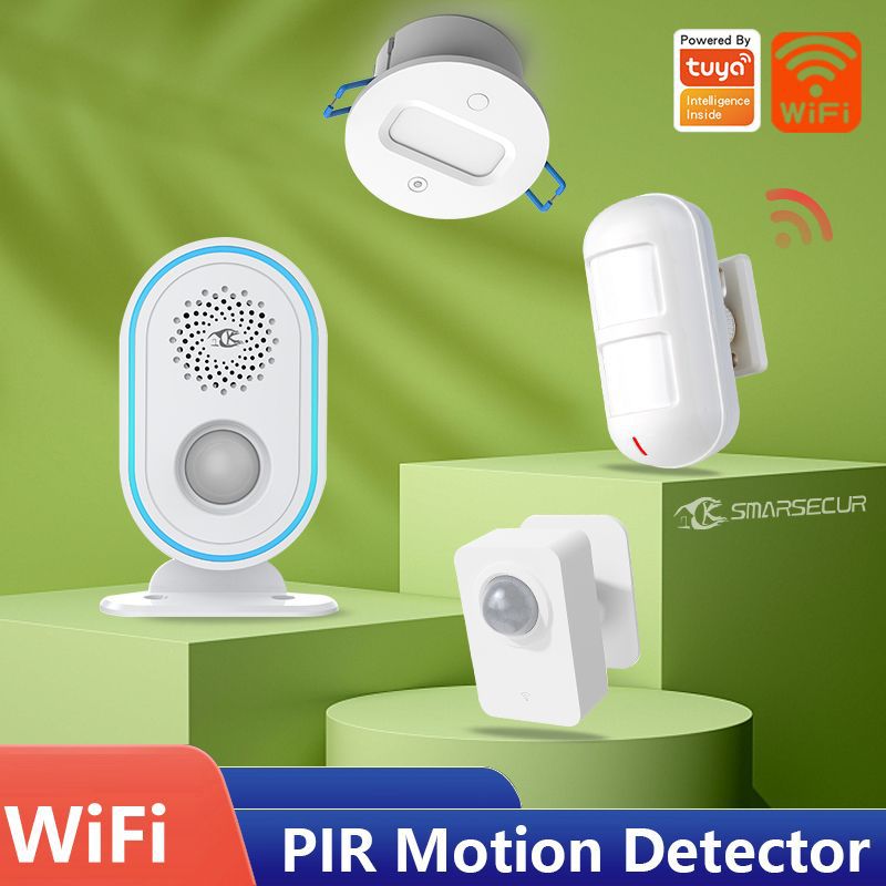 涂鸦智能wifi红外探测器 智能家居zigbee人体传感器PIR红外报警器