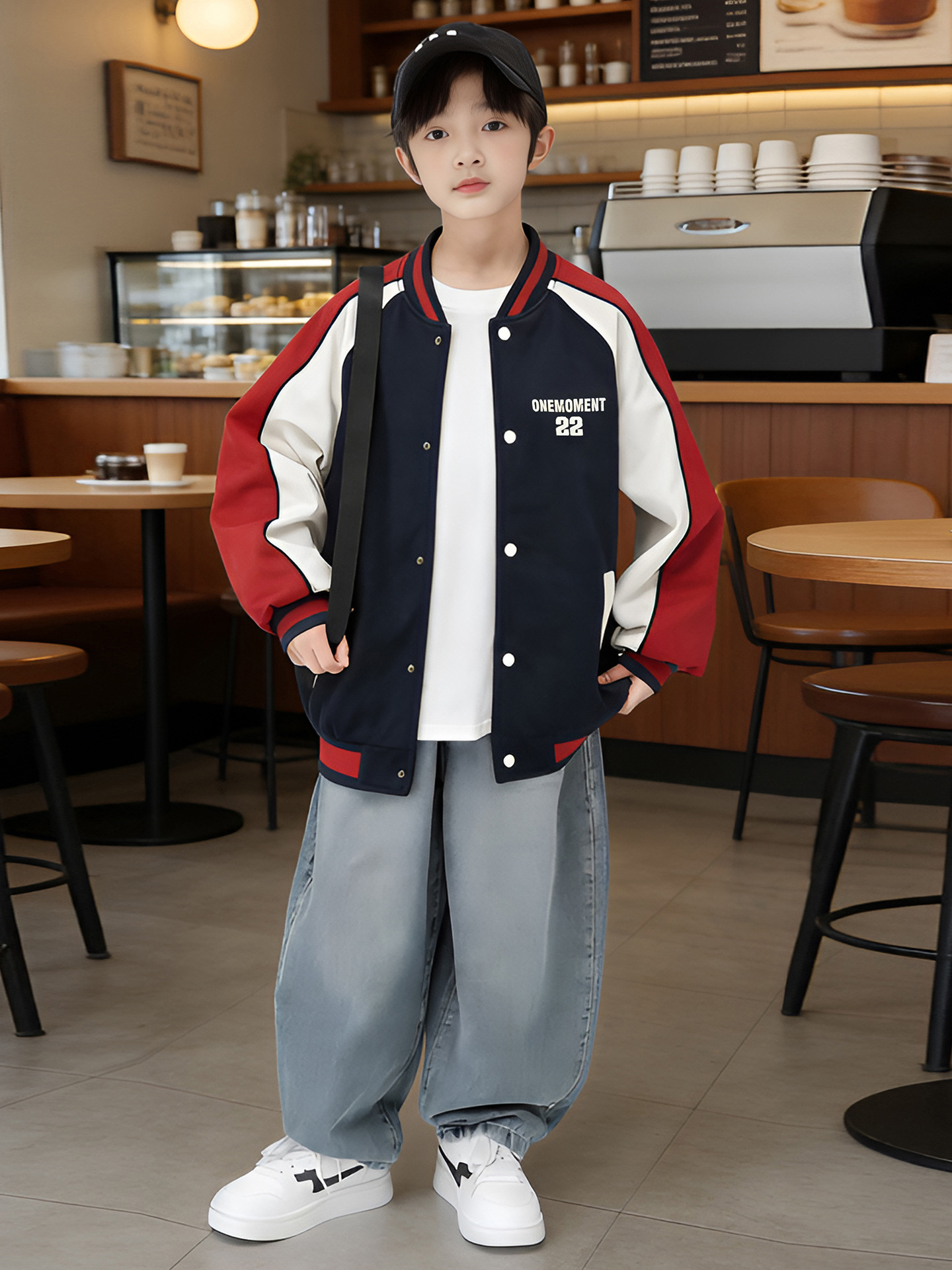 Spring autumn children's jacket for boys for leisure