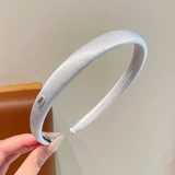 серый椭圆标缎面细发箍
