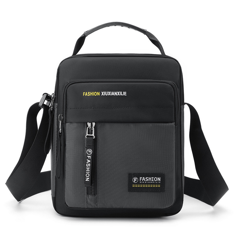 Bolso de hombro de hombre, bolso de hombro casual, bolso de moda, bolso de hombre, bolso vertical de negocios, mochila de viaje