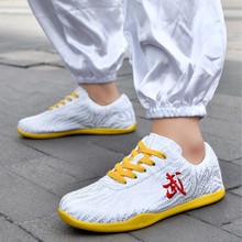 秋季革面运动鞋软底防滑太极鞋武当道鞋练功鞋舒适情侣款训练鞋子