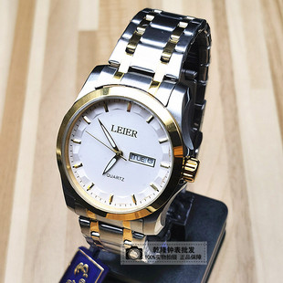 Watch Accessories Rael All-Steel Electronic Watch 2035 Double Calendar Movement Strip Small Face Quartz Watch for Middle-aged and Elderly