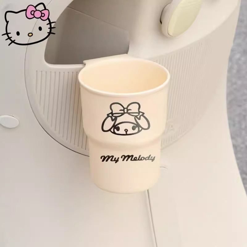 電動車のコップの棚のかわいい漫画のオートバイのミルクティーの棚の自転車の飲み物の水筒の棚の置物の収納棚|undefined
