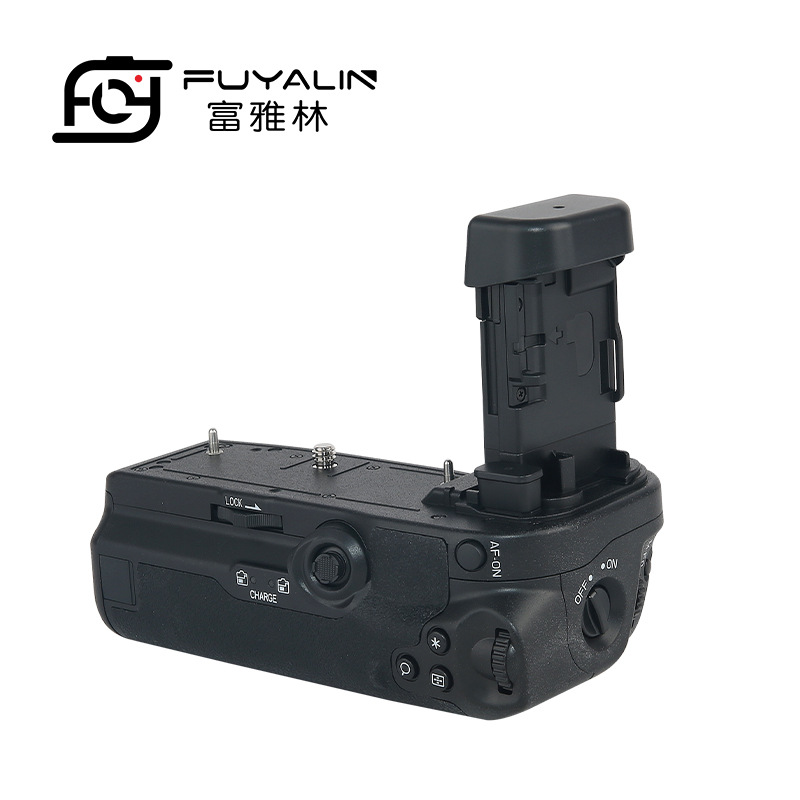 Mango de BG-R10 adecuado para Canon EOS R5 R5C R6 SLR Cámara caja de batería vertical raqueta mango