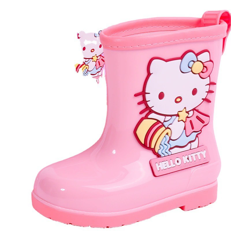 Hello Kitty, детская нескользящая обувь, обувь для раннего возраста, ботинки