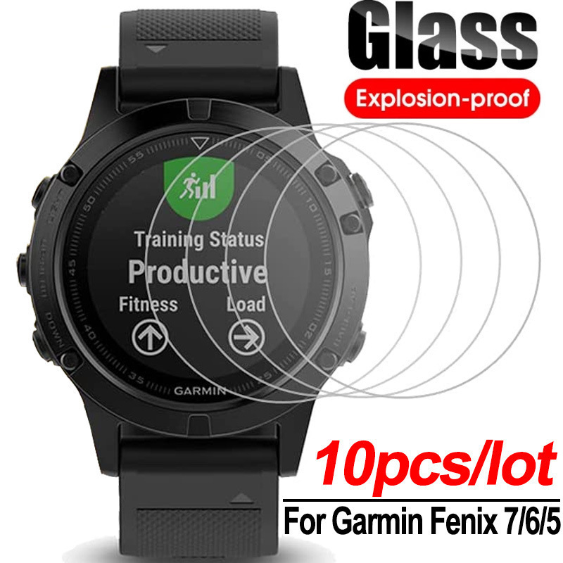 For Garmin Fenix ​​7S 6 6S 6X Solar 5 5S Tempered Glass Screen